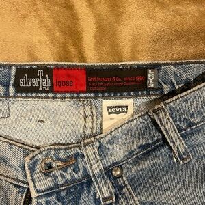 Levi's SilverTab Jean Shorts - Light Blue